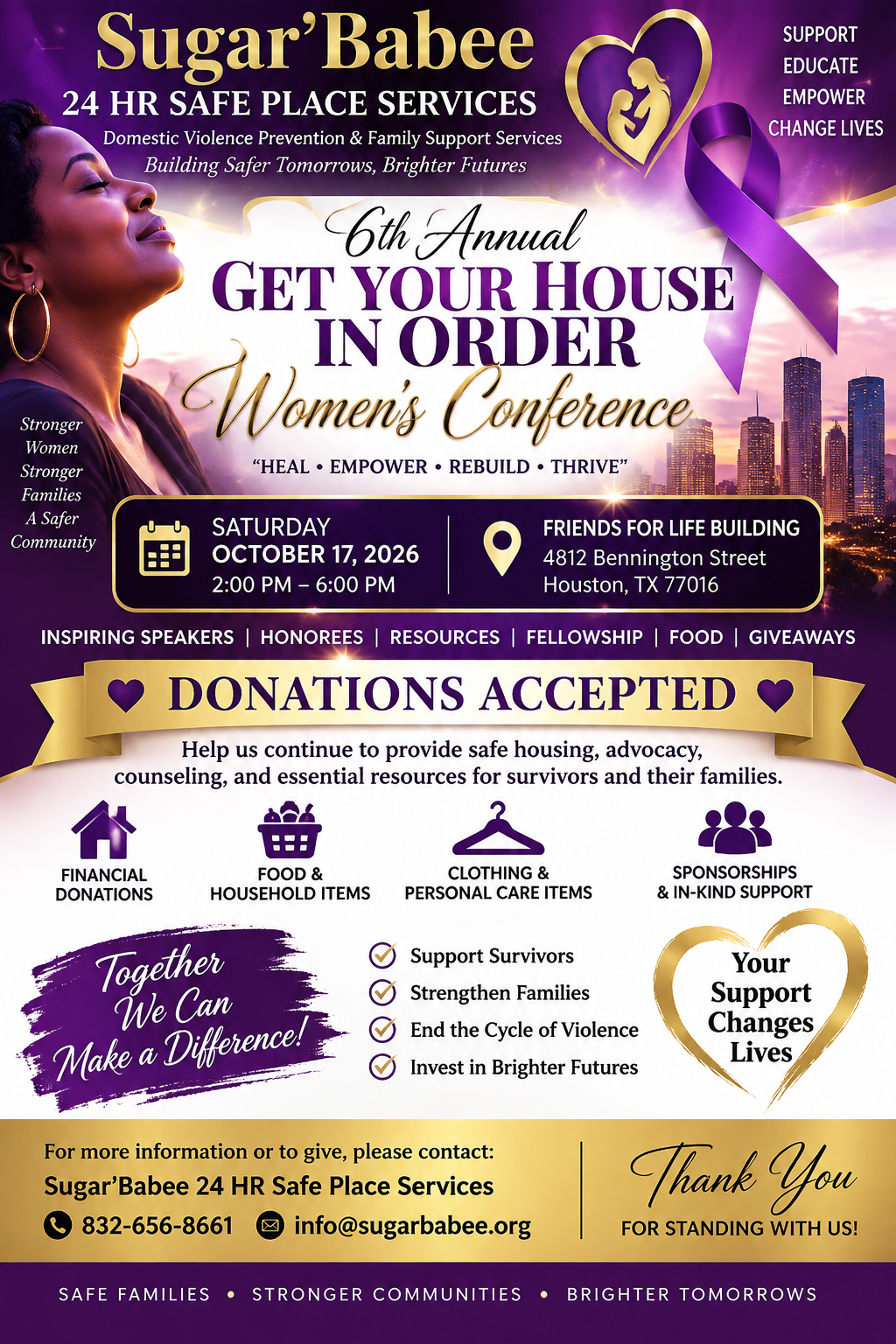 Get Your House in Order Women’s Conference