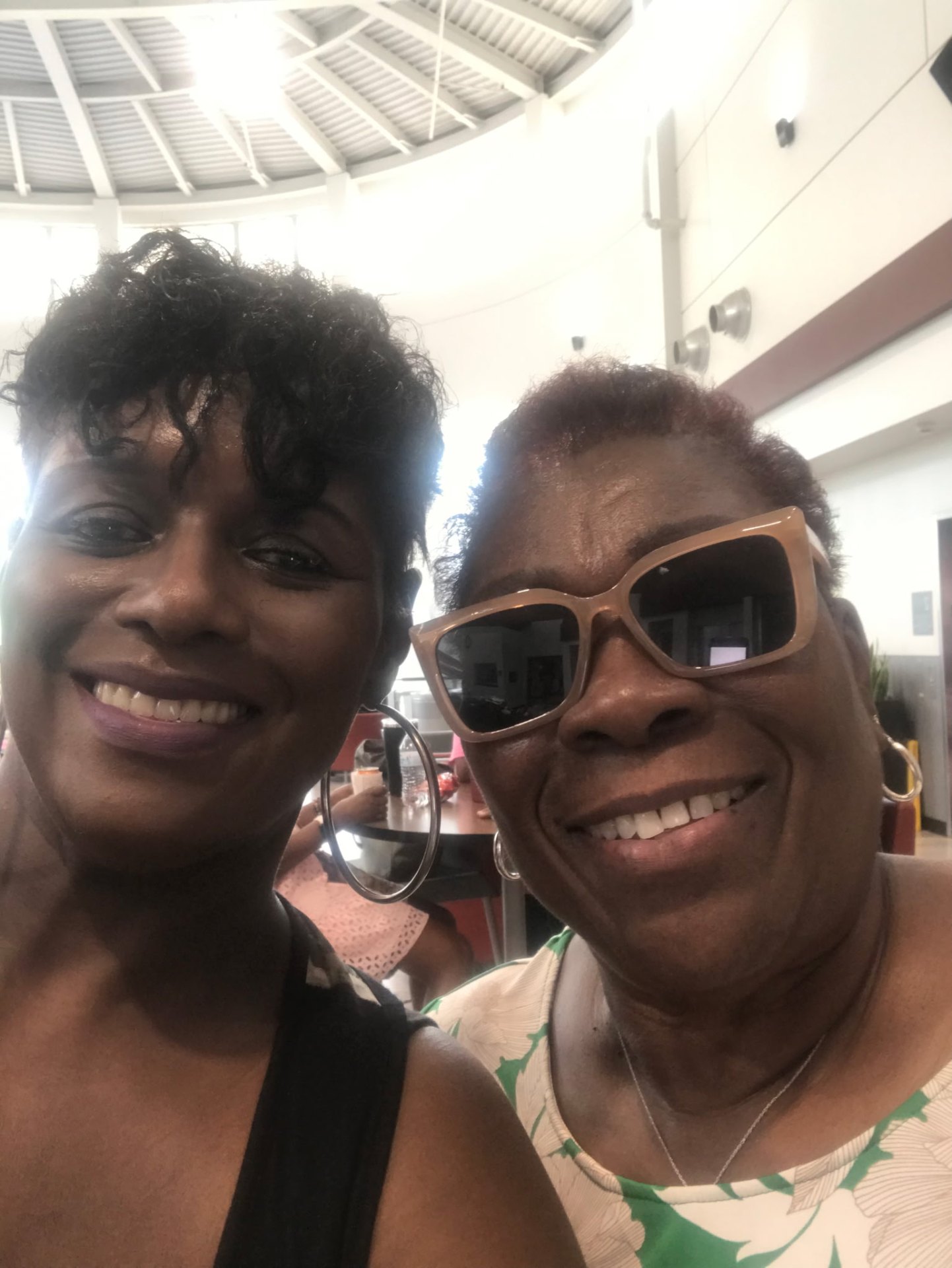Smiles at a community gathering