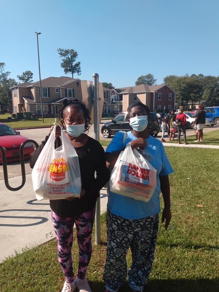 Food assistance giveaway day