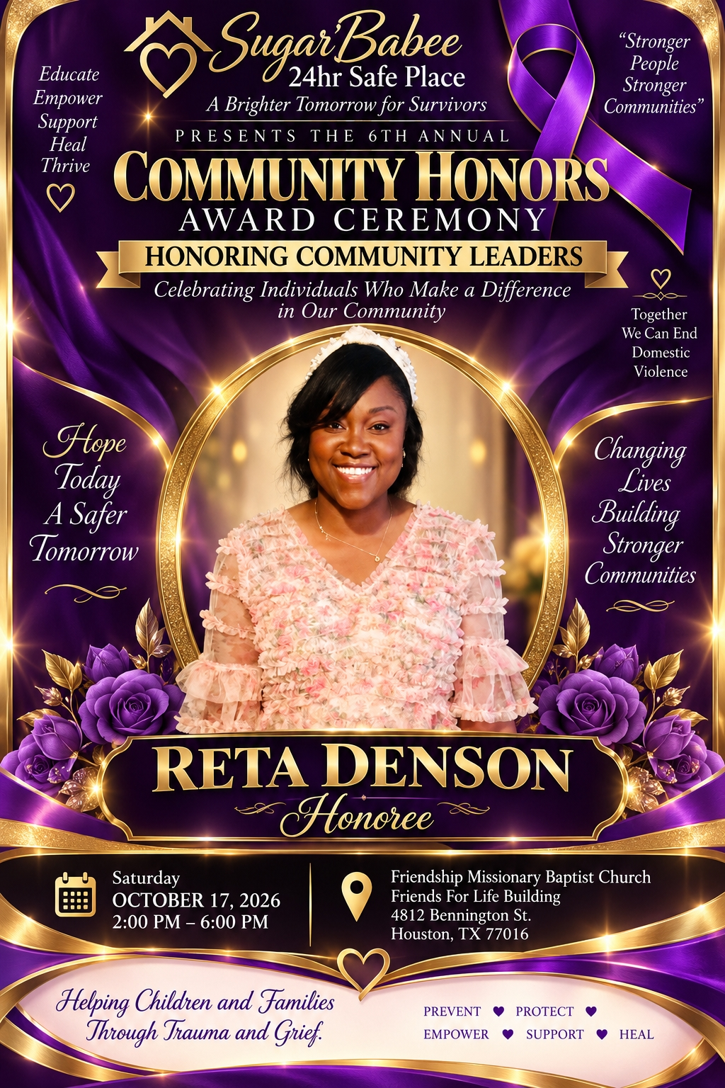 Community Honors — Reta Denson