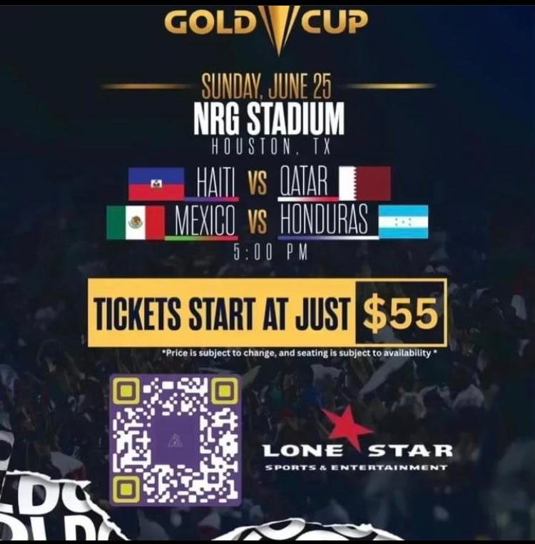 Gold Cup night at NRG Stadium — Haiti vs Qatar, Mexico vs Honduras